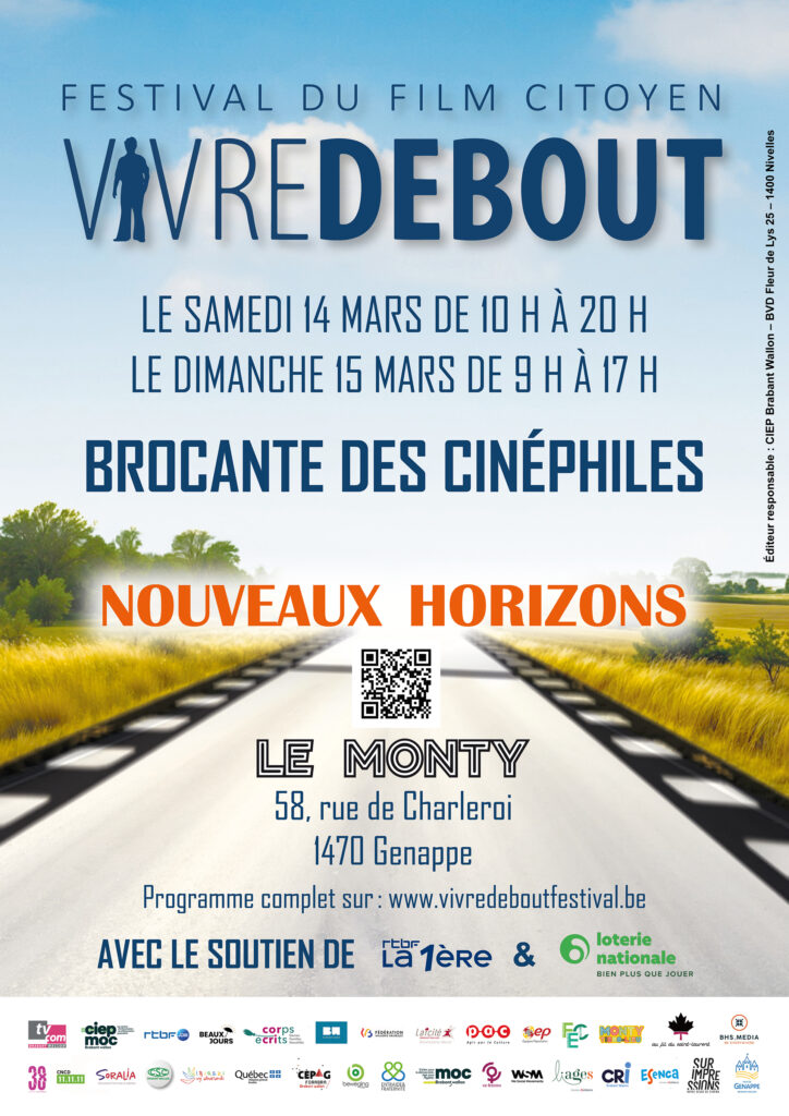 Affiche de la brocante des cinéphiles