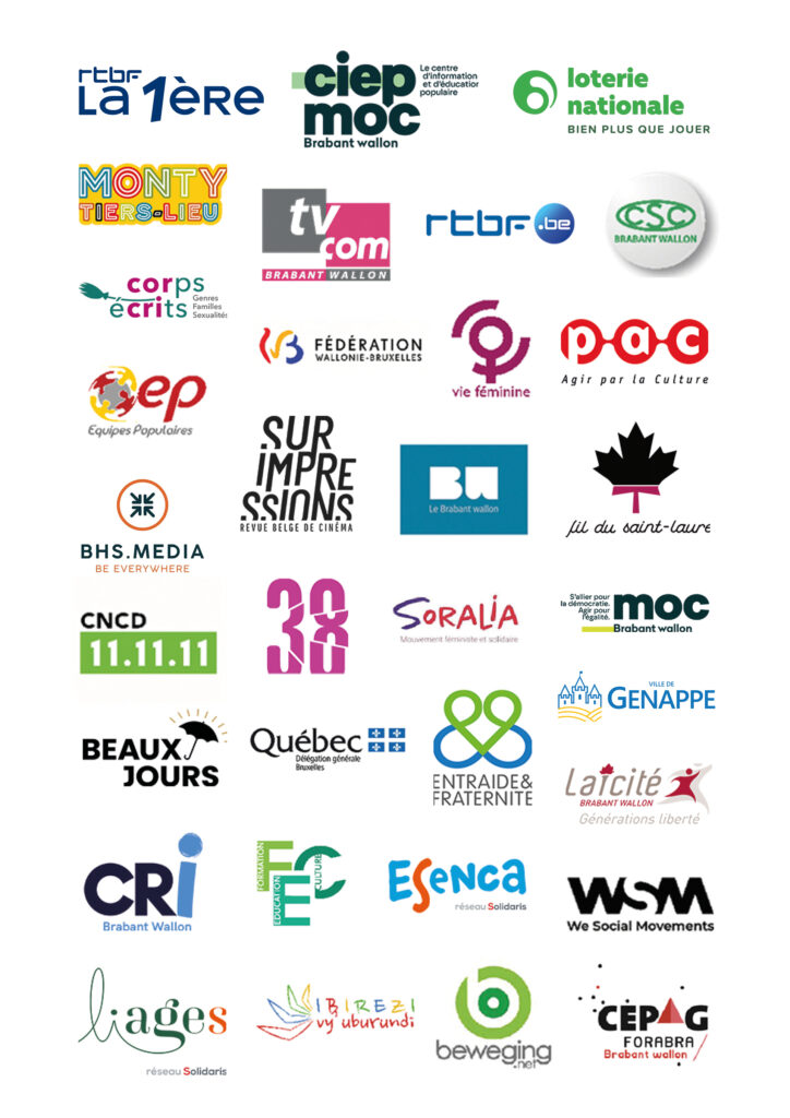 Logos des partenaires du festival Vivre Debout